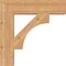Ekena Millwork Westlake Block Smooth Bracket, Western Red Cedar, 5 1/2"W x 26"D x 26"H BKT06X26X26WTL05SWR - alternate 3
